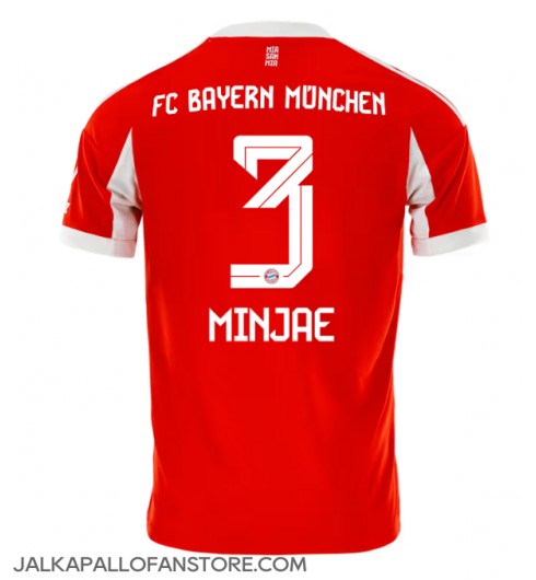 Bayern Munich Kim Min-jae #3 Kotipaita 2025-26 Lyhythihainen Bayern Munich Kim Min-jae #3 Kotipaita 2025-26 Lyhythihainen